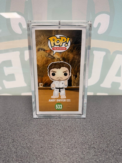 Andy Dwyer Johnny Karate Funko Pop! #533 – Chase – Flagship Opening Night