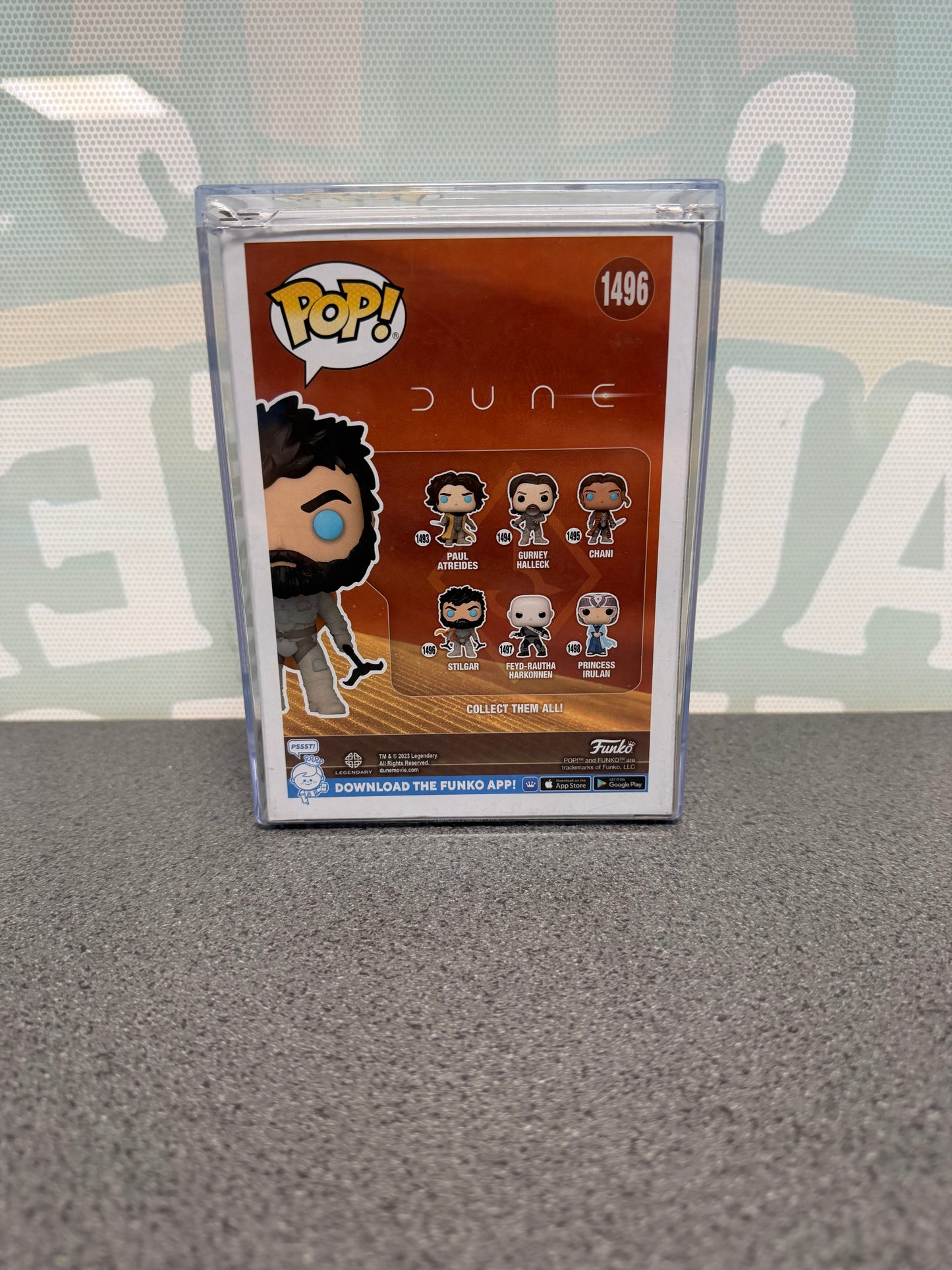 Javier Bardem Signed Stilgar Funko Pop! #1496 – Dune – Beckett Hologram