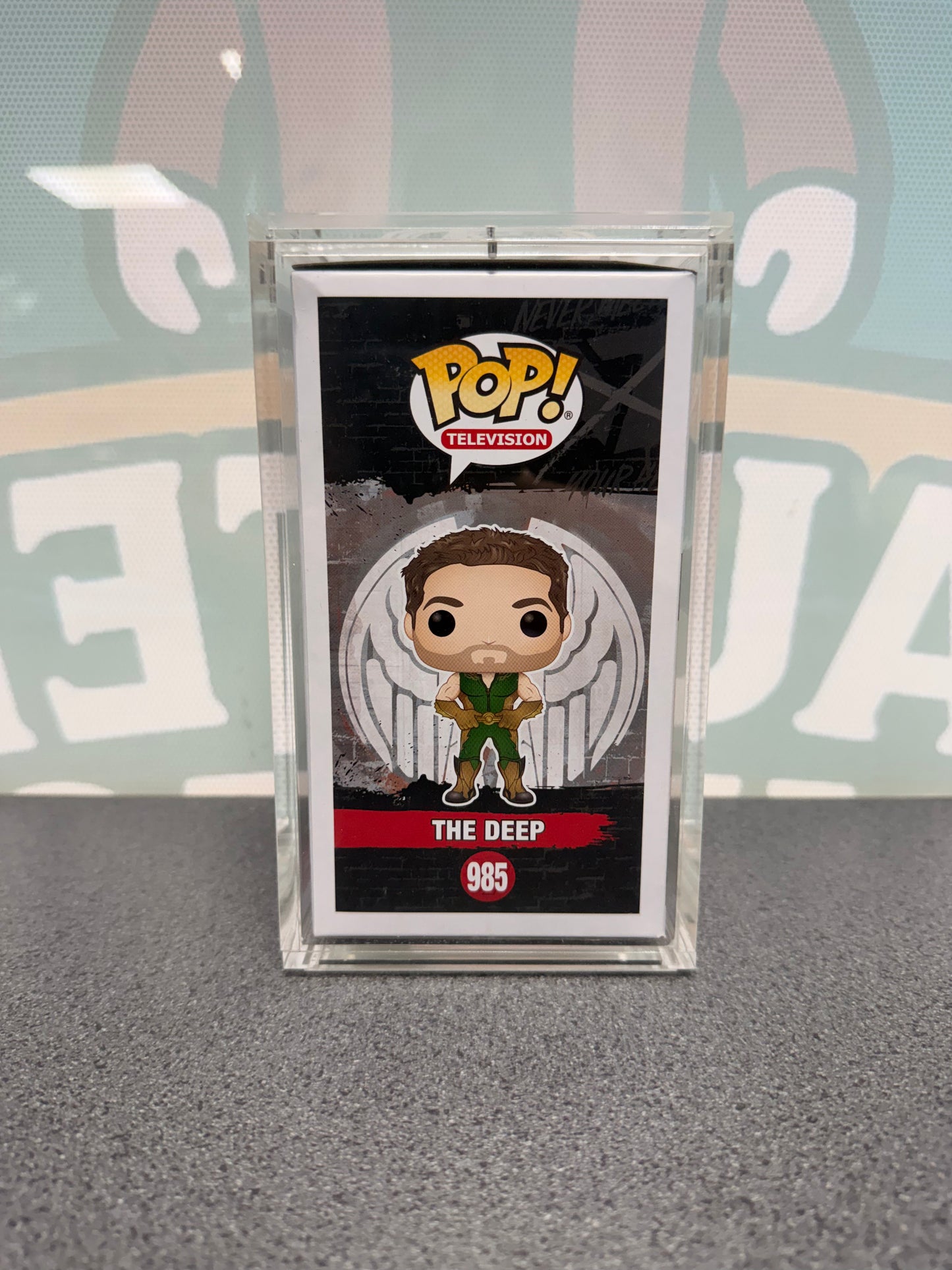 Chace Crawford Signed The Deep Funko Pop! #985 – The Boys – 2021 Spring Convention