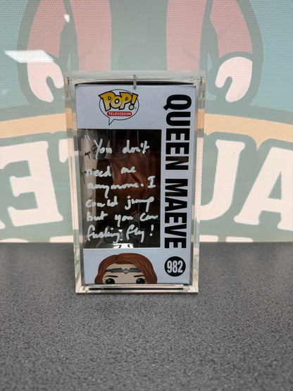 Dominique McElligott Signed Queen Maeve Funko Pop! #982 – The Boys