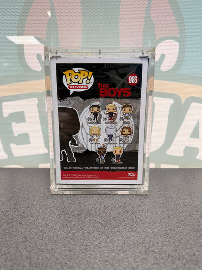 Nathan Mitchell Signed Black Noir Funko Pop! #986 – The Boys – 2021 Summer Convention