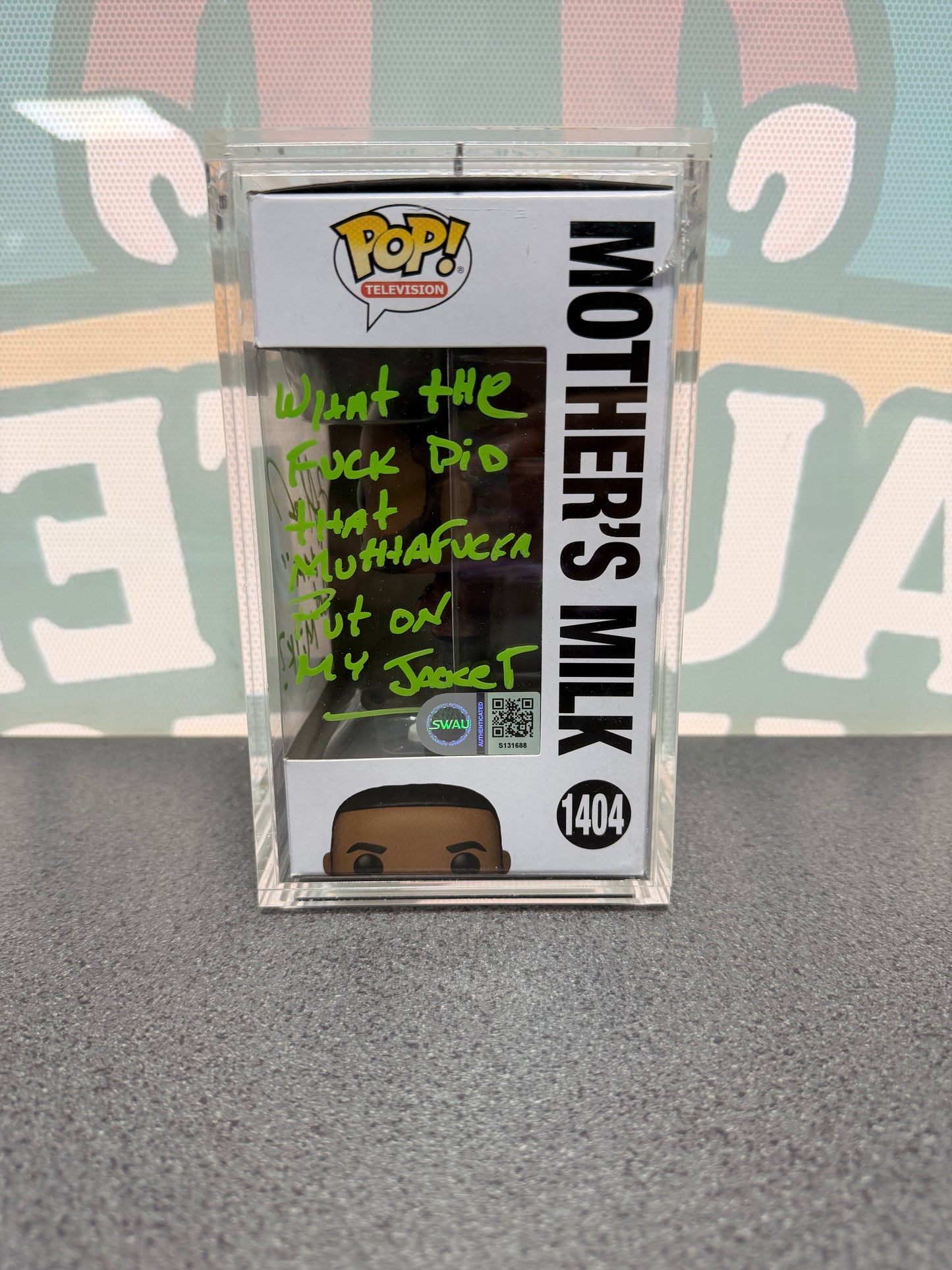 Laz Alonso Signed Mother’s Milk Funko Pop! #1404 – The Boys