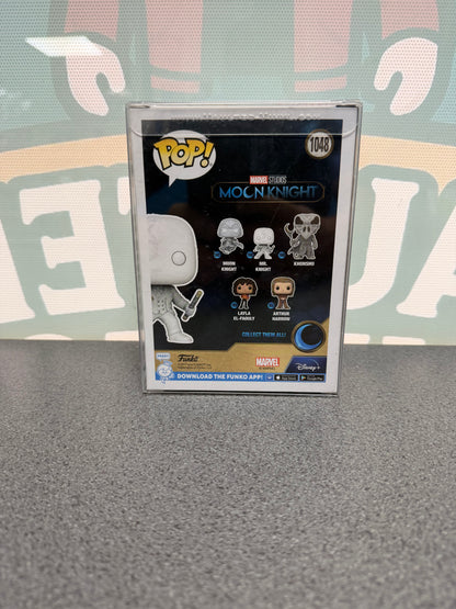 Oscar Isaac Signed Mr. Knight Funko Pop! #1048 – Moon Knight – Glow in the Dark Walmart Exclusive