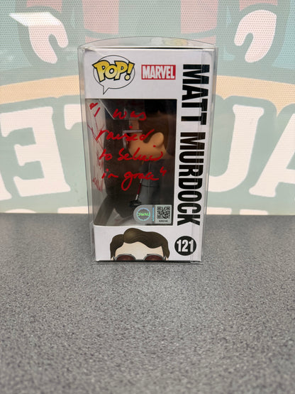 Charlie Cox Signed Matt Murdock Funko Pop! #121 – Daredevil