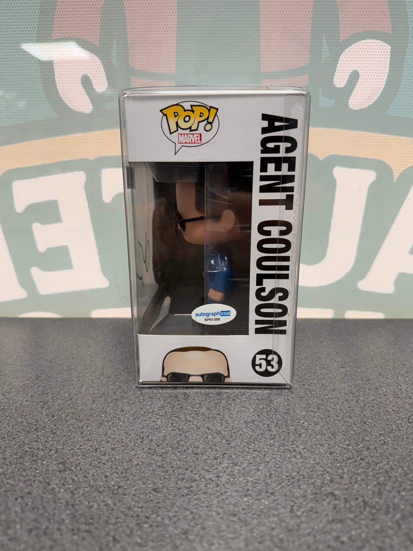 Clark Gregg Signed Agent Coulson Funko Pop! #53 – Agents of S.H.I.E.L.D.