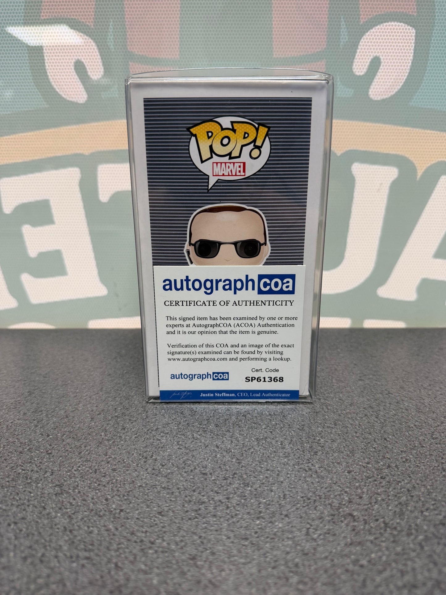 Clark Gregg Signed Agent Coulson Funko Pop! #53 – Agents of S.H.I.E.L.D.