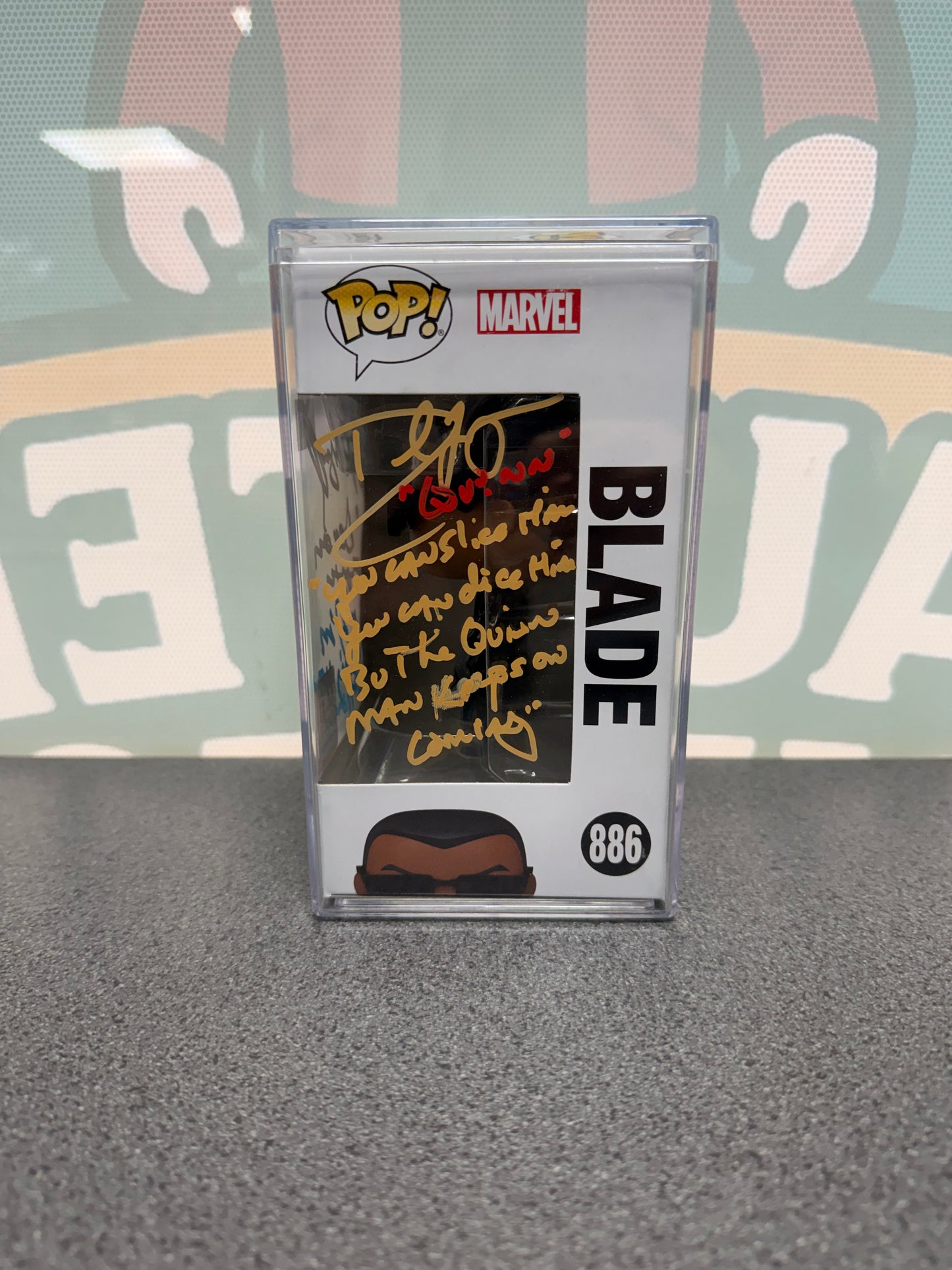 Stephen Dorff & Donal Logue Dual Signed Blade Funko Pop! #886 – 2021 Summer Convention