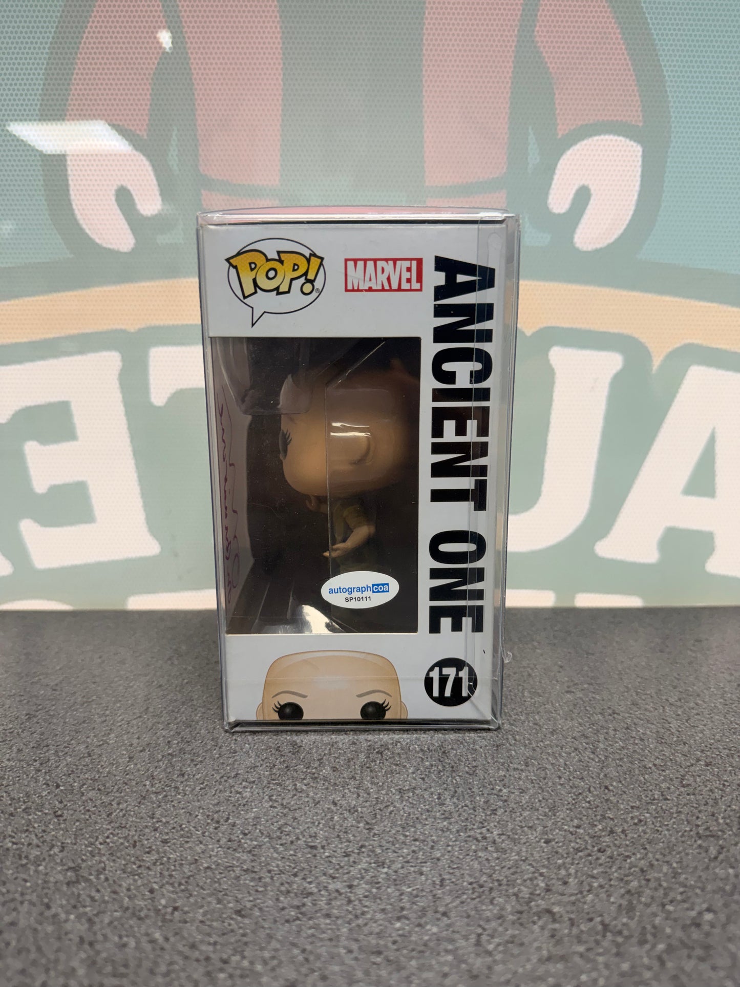 Tilda Swinton Signed Ancient One Funko Pop! #171 – Doctor Strange