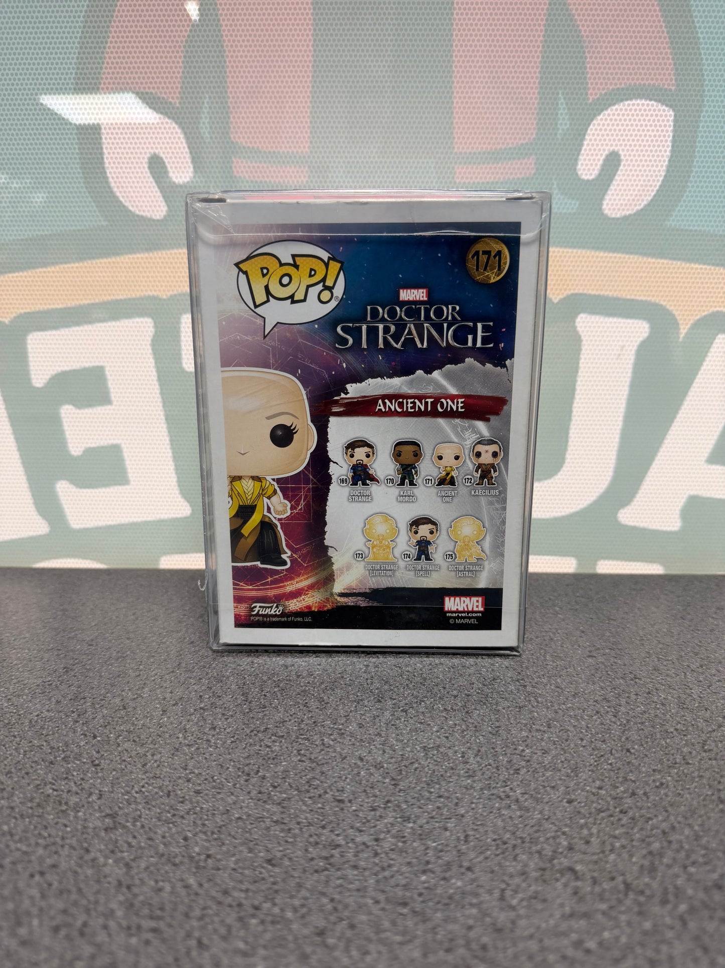 Tilda Swinton Signed Ancient One Funko Pop! #171 – Doctor Strange