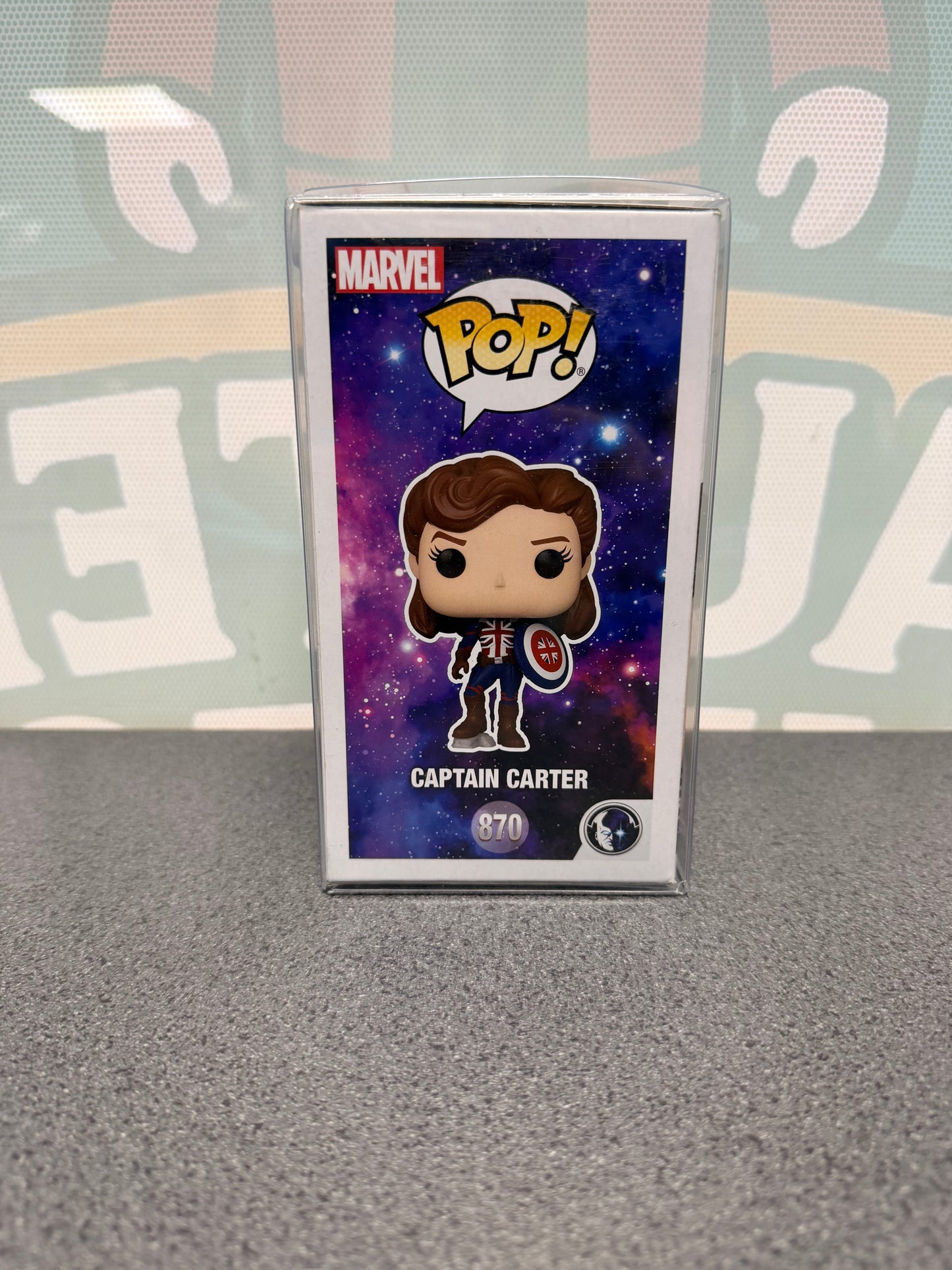 Hayley Atwell Signed Captain Carter Funko Pop! #870 – What If...?