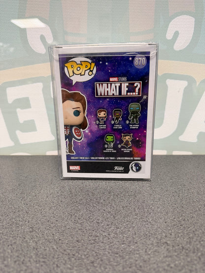 Hayley Atwell Signed Captain Carter Funko Pop! #870 – What If...?