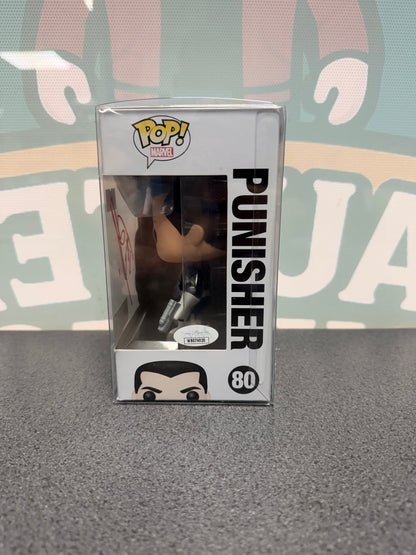 Dolph Lundgren Signed Punisher Funko Pop! #80 – Marvel – Exclusive