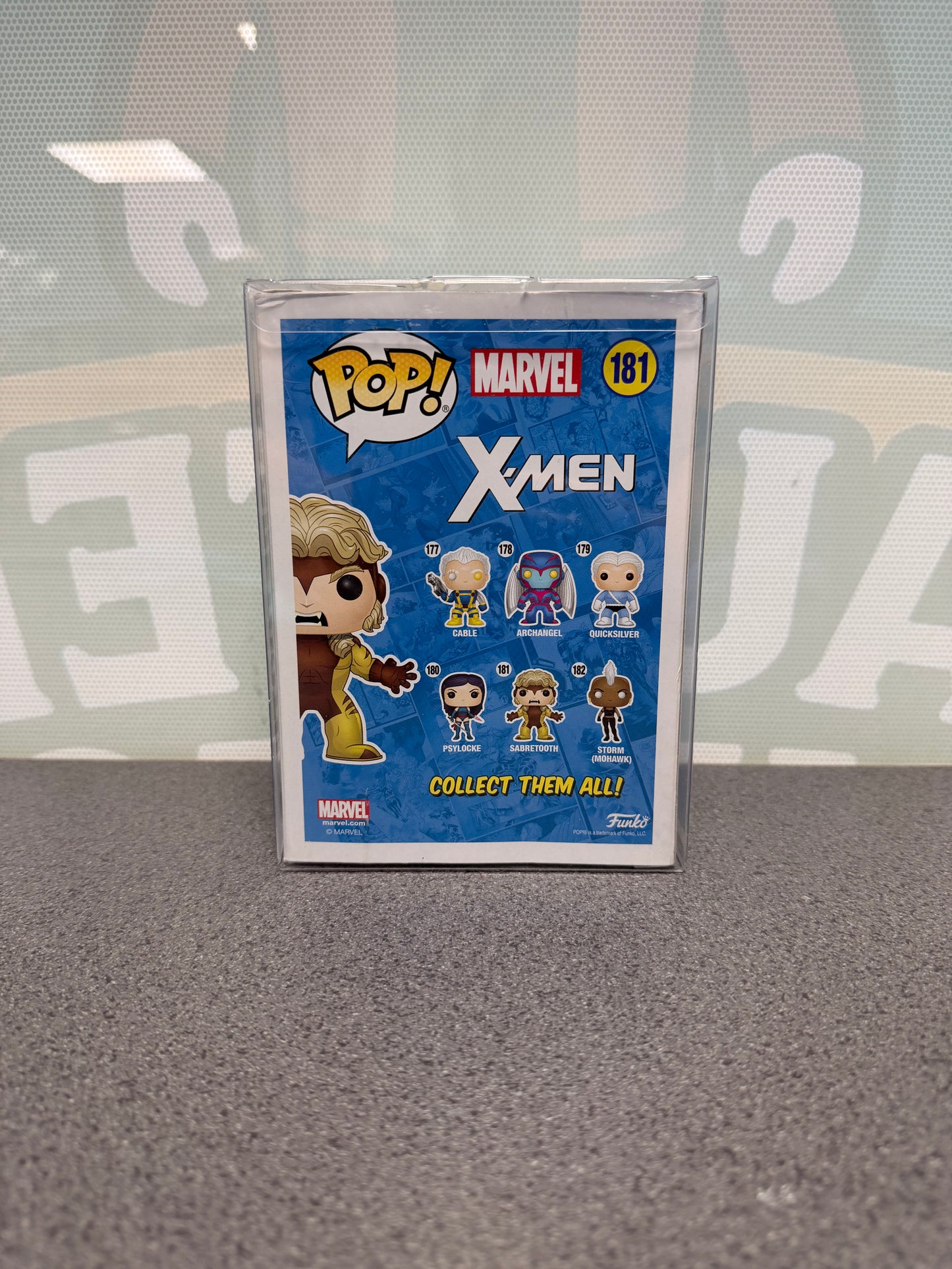 Tyler Mane Signed Sabretooth Funko Pop! #181 – X-Men