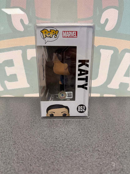 Awkwafina Signed Katy Funko Pop! #852 – Shang-Chi and the Legend of the Ten Rings – Target Exclusive