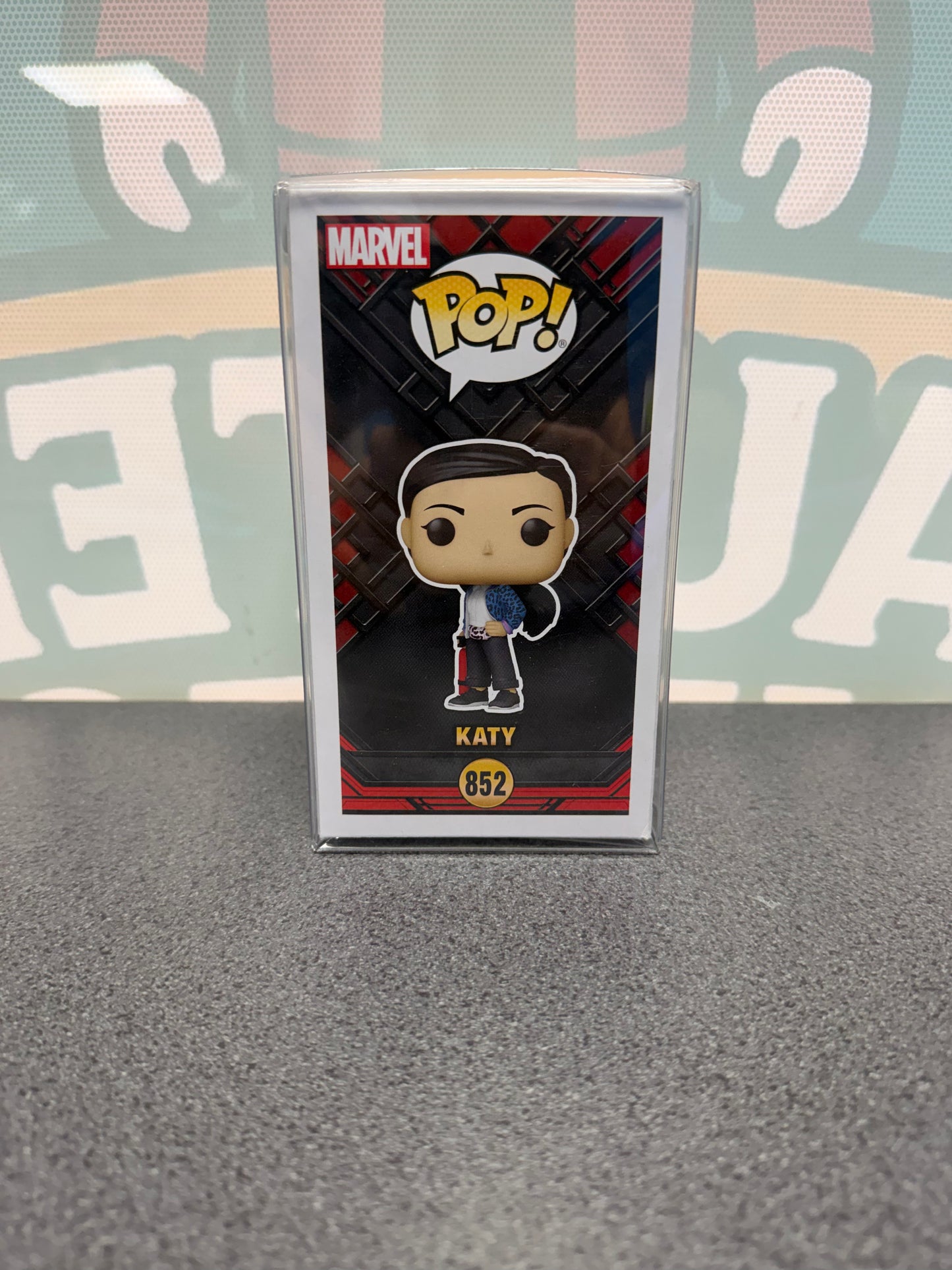 Awkwafina Signed Katy Funko Pop! #852 – Shang-Chi and the Legend of the Ten Rings – Target Exclusive