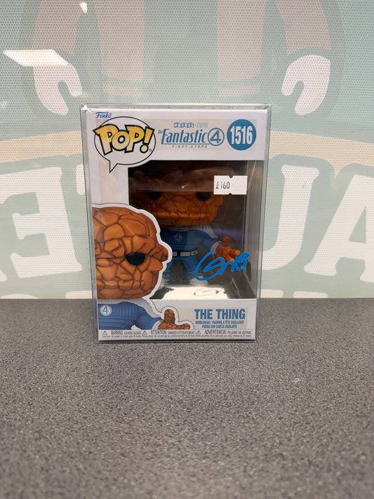 Signed The Thing Funko Pop 1516, front box view