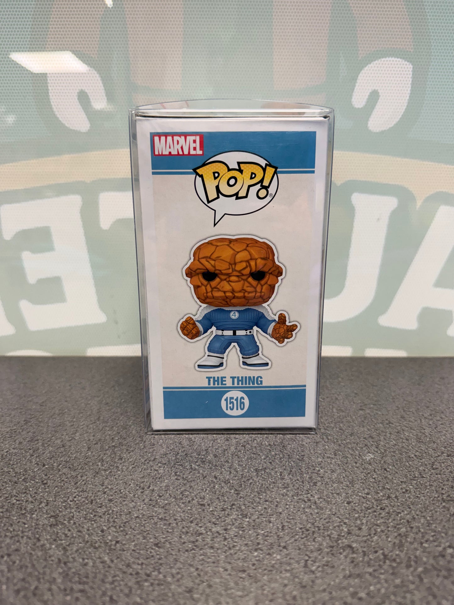 Ebon Moss-Bachrach Signed The Thing Funko Pop! #1516 – Fantastic Four: First Steps