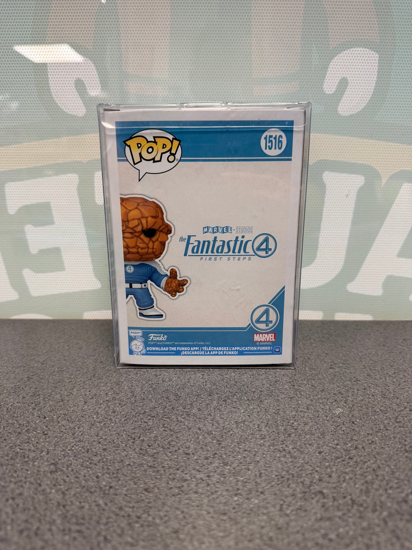 Ebon Moss-Bachrach Signed The Thing Funko Pop! #1516 – Fantastic Four: First Steps