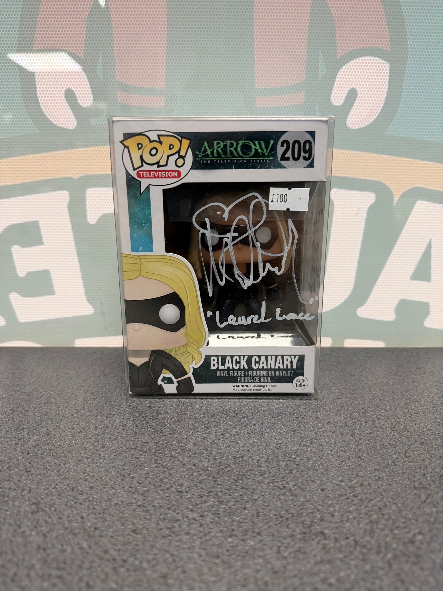 Katie Cassidy Signed Black Canary Funko Pop! #209