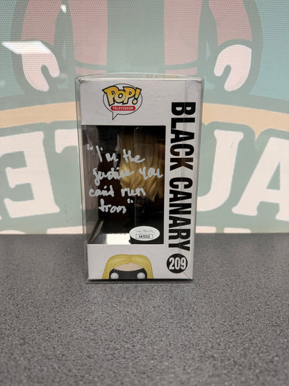 Katie Cassidy Signed Black Canary Funko Pop! #209