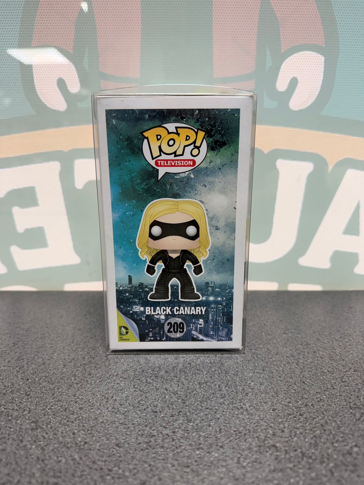 Katie Cassidy Signed Black Canary Funko Pop! #209