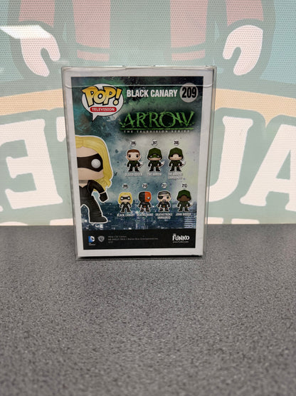 Katie Cassidy Signed Black Canary Funko Pop! #209