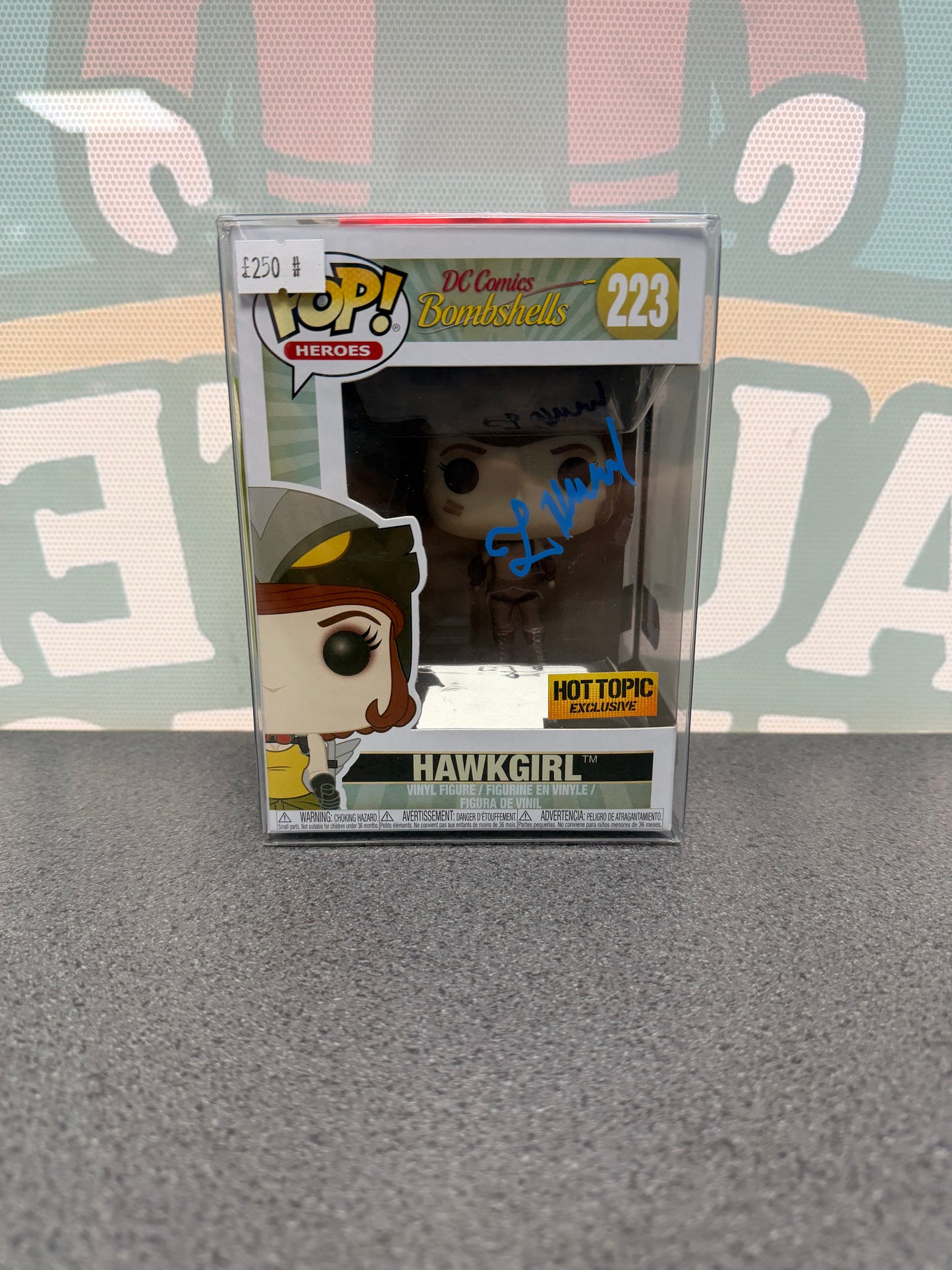 Isabela Merced Signed Hawkgirl Funko Pop! #223