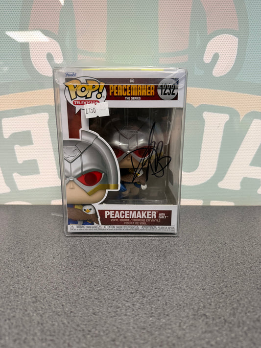 Danielle Brooks Signed Peacemaker with Eagly Funko Pop! #1232