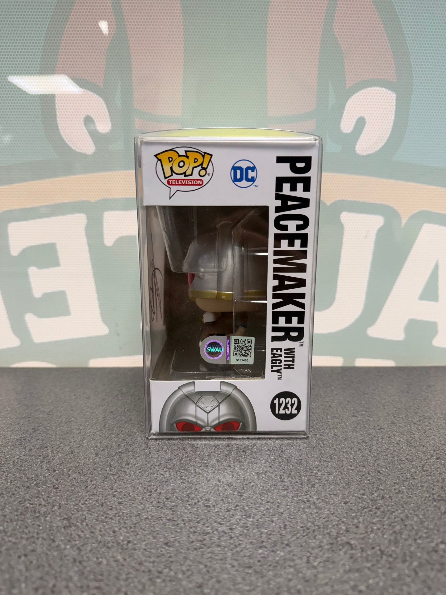 Danielle Brooks Signed Peacemaker with Eagly Funko Pop! #1232