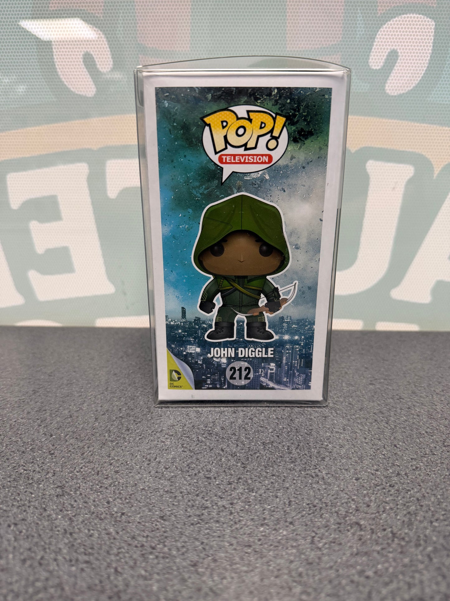 David Ramsey Signed John Diggle Funko Pop! #212