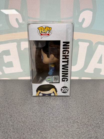 George Pérez Signed Nightwing Funko Pop! #202