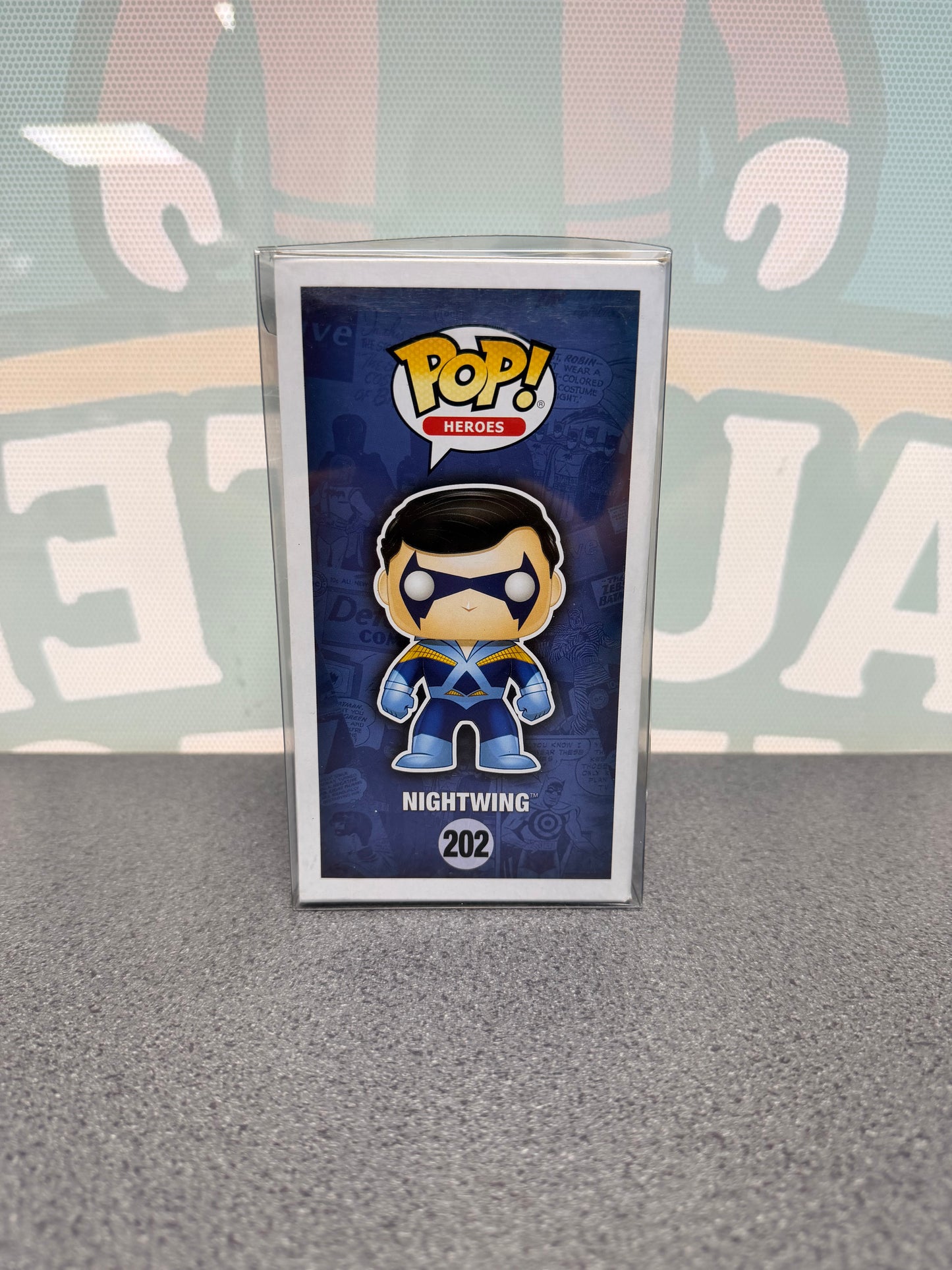 George Pérez Signed Nightwing Funko Pop! #202
