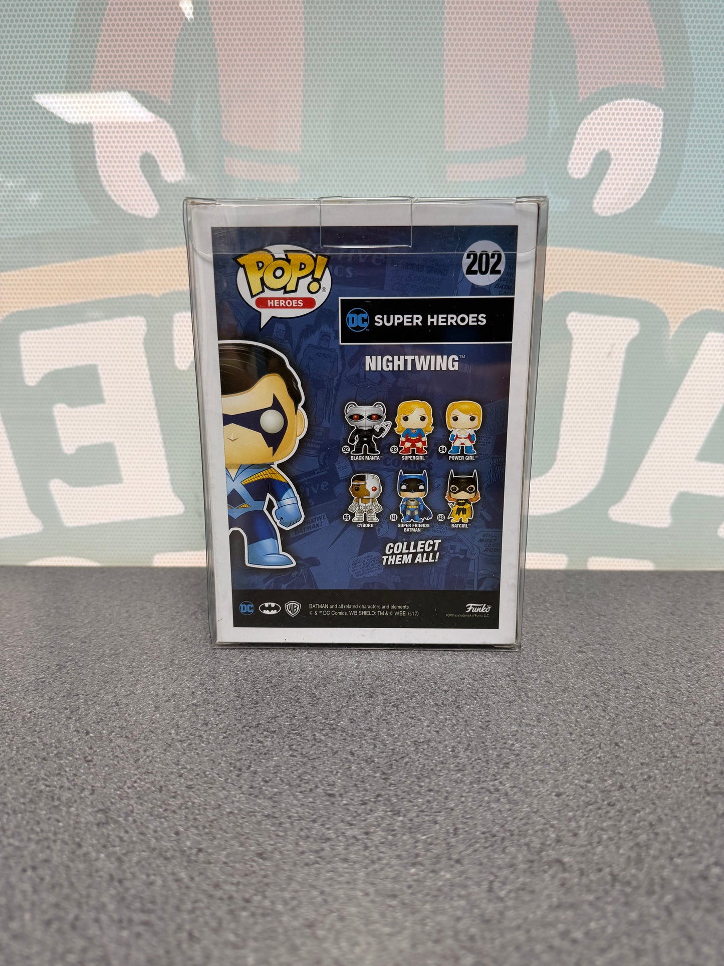 George Pérez Signed Nightwing Funko Pop! #202