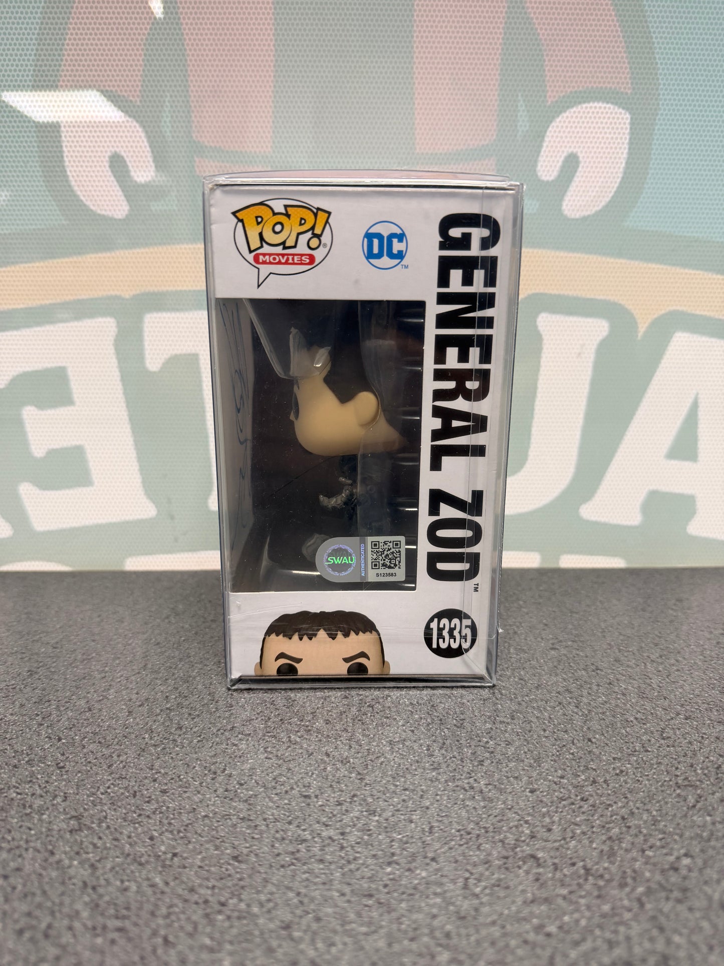 Michael Shannon Signed General Zod Funko Pop! #1335