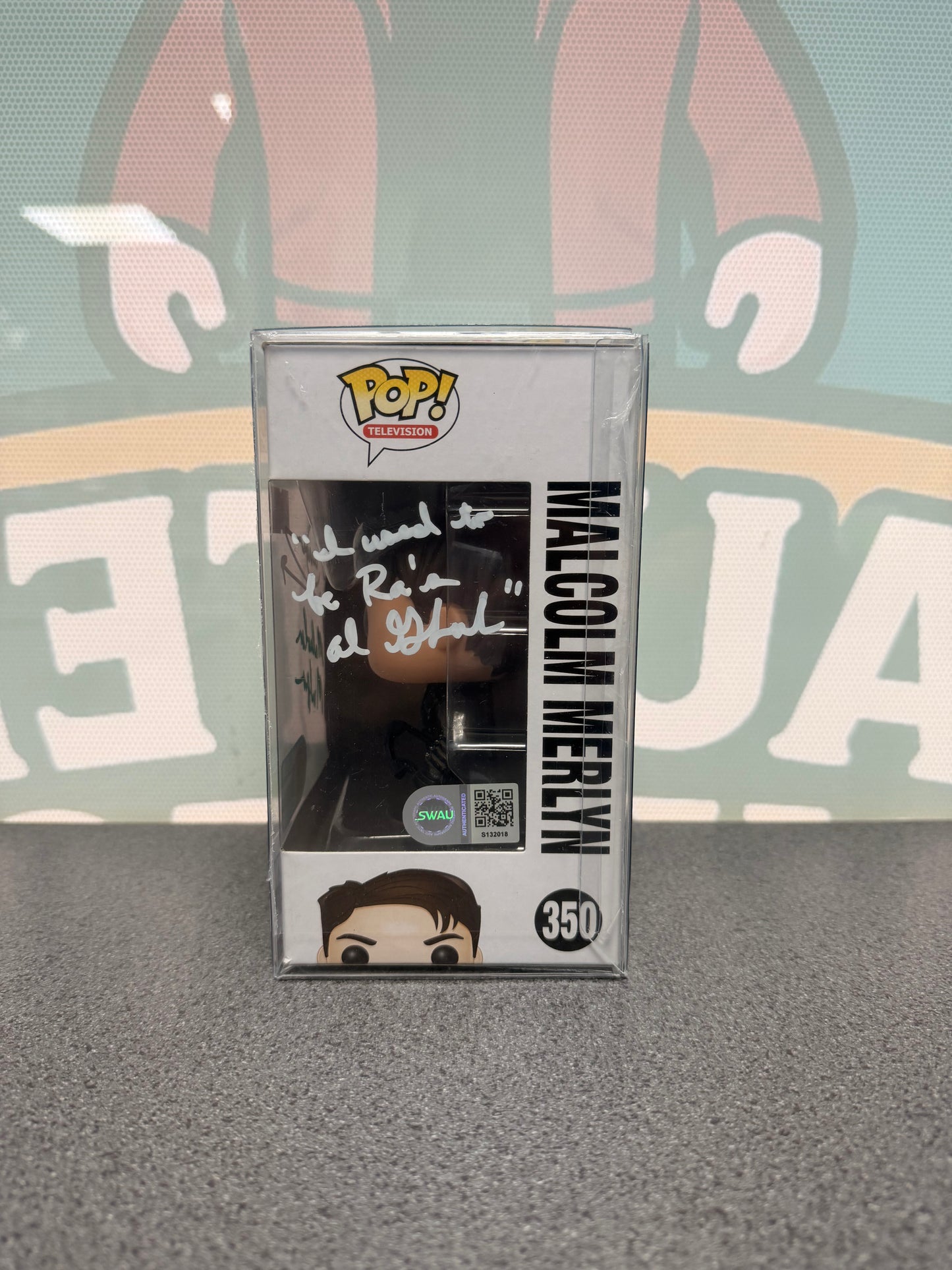 John Barrowman Signed Malcolm Merlyn Funko Pop! #350