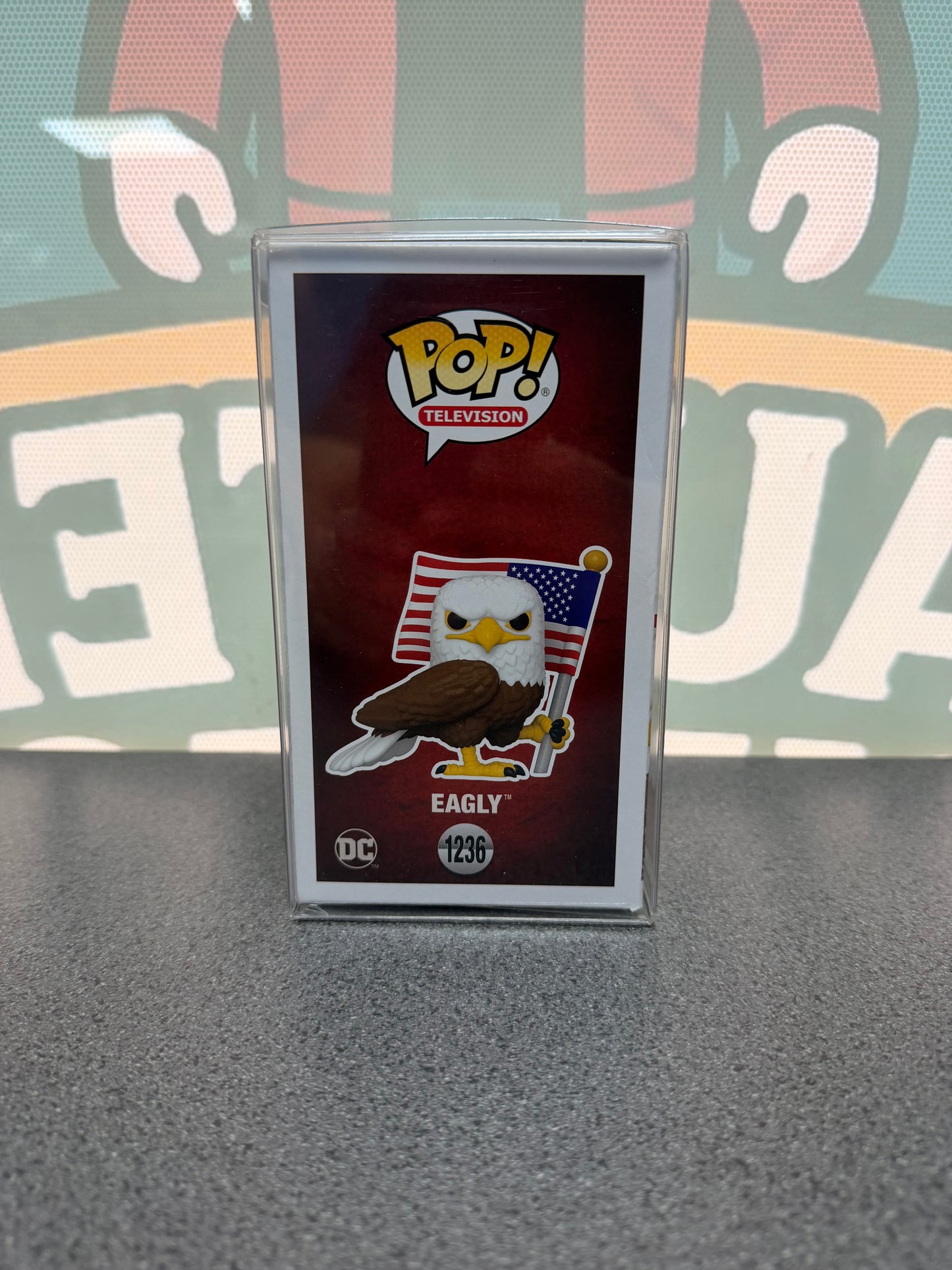 Dee Bradley Baker Signed Eagly Funko Pop! #1236