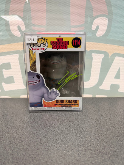 Steve Agee Signed King Shark Funko Pop! #1114