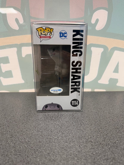 Steve Agee Signed King Shark Funko Pop! #1114