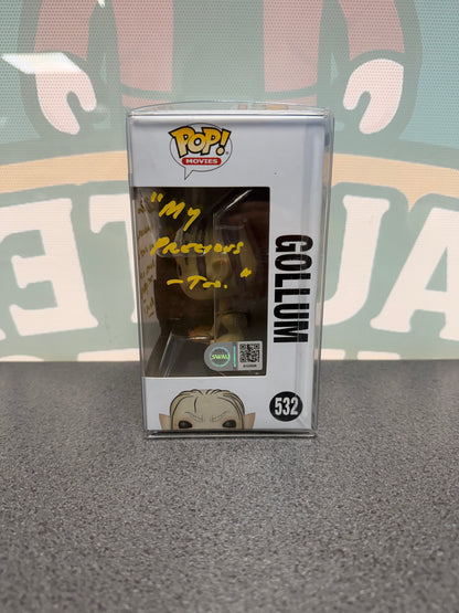 Rick Porras Signed Gollum Funko Pop! #532