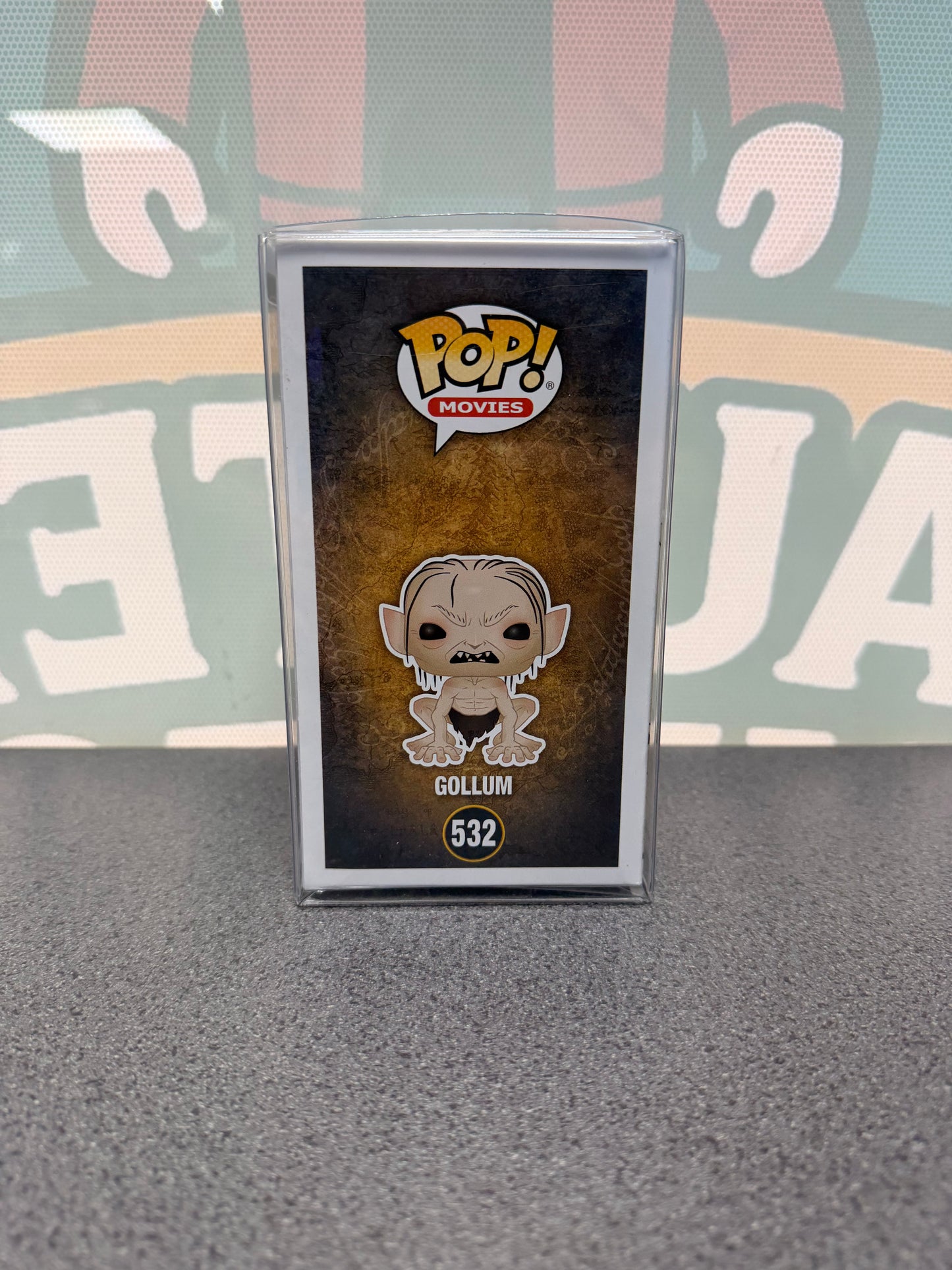 Rick Porras Signed Gollum Funko Pop! #532