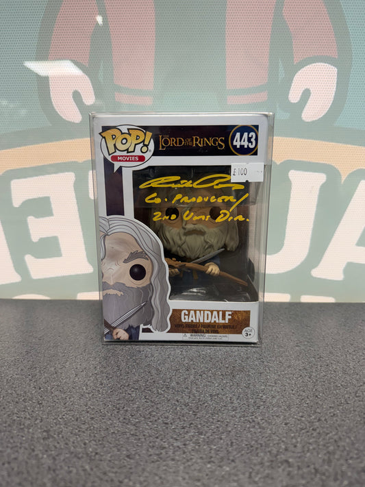 Rick Porras Signed Gandalf Funko Pop! #443