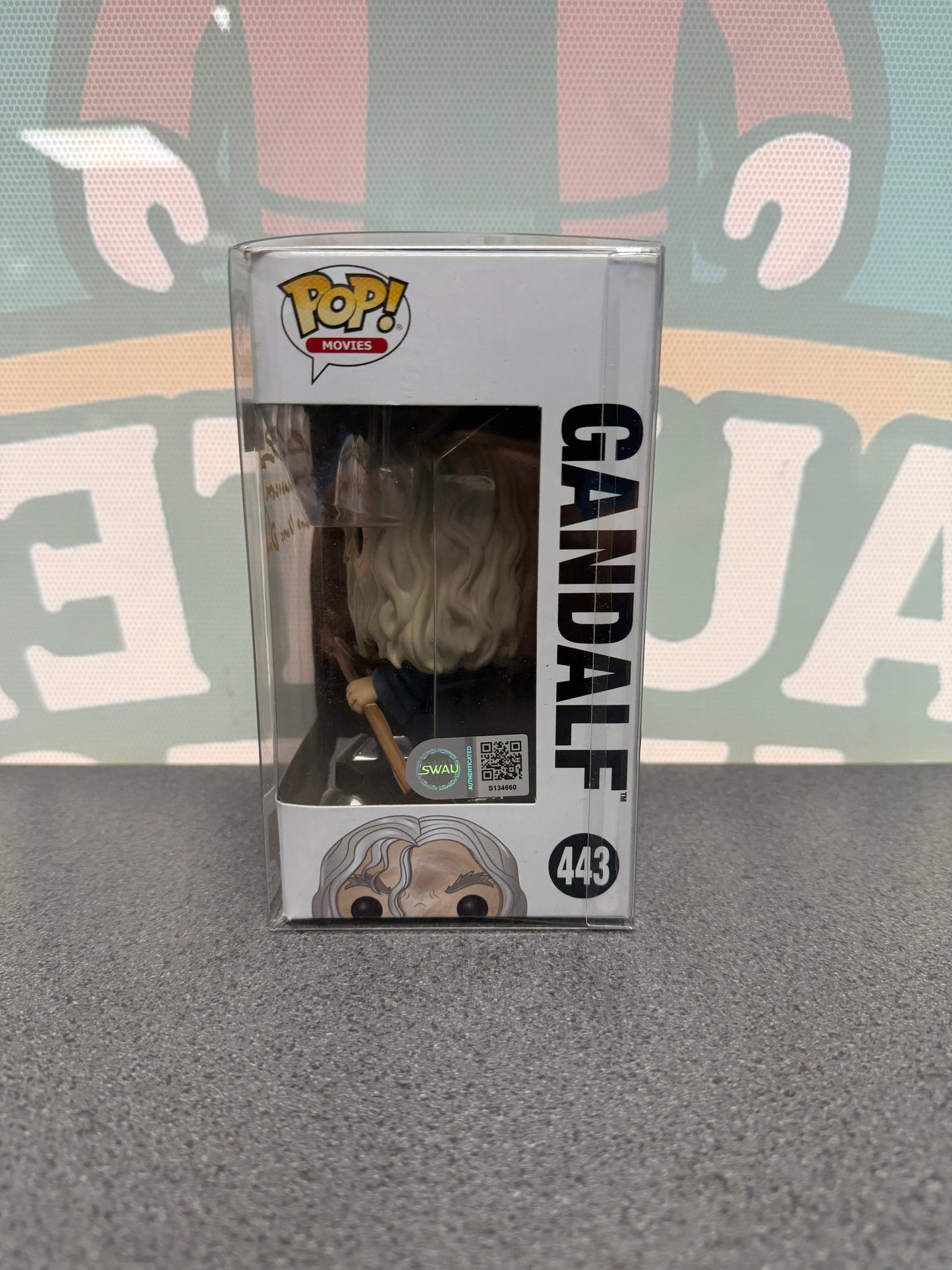 Rick Porras Signed Gandalf Funko Pop! #443
