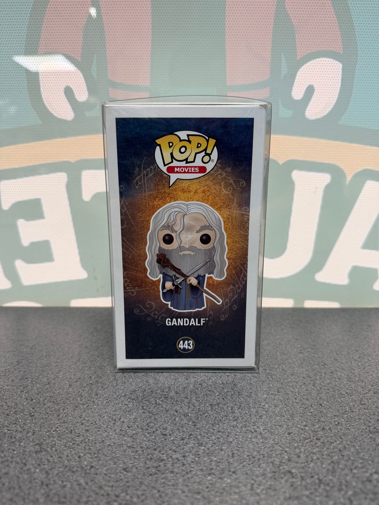 Rick Porras Signed Gandalf Funko Pop! #443