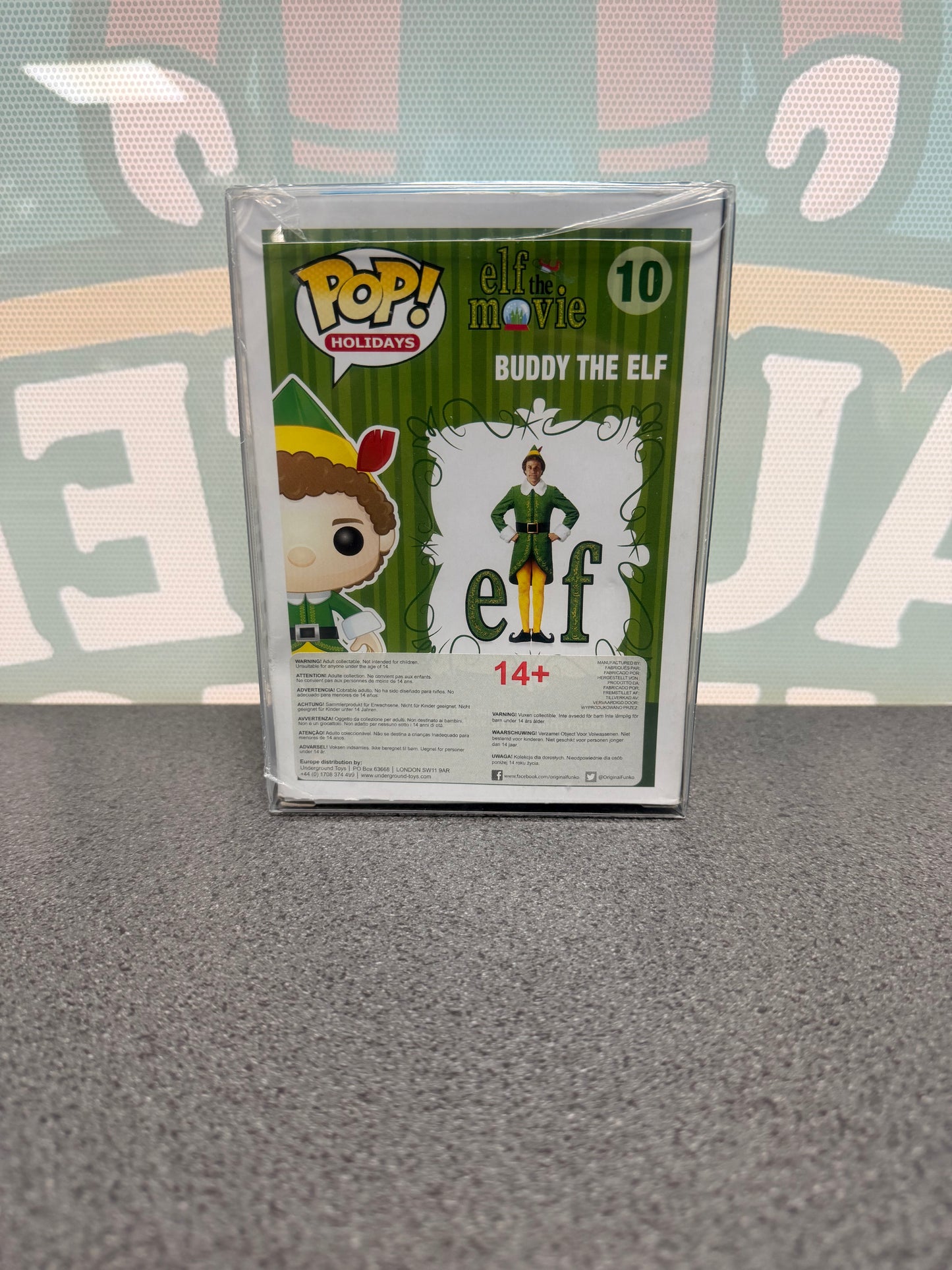 Maurice LaMarche Signed Buddy the Elf Funko Pop! #10