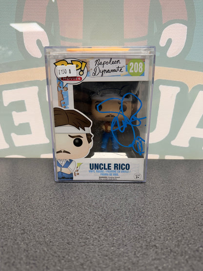 Jon Gries Signed Uncle Rico Funko Pop! #208