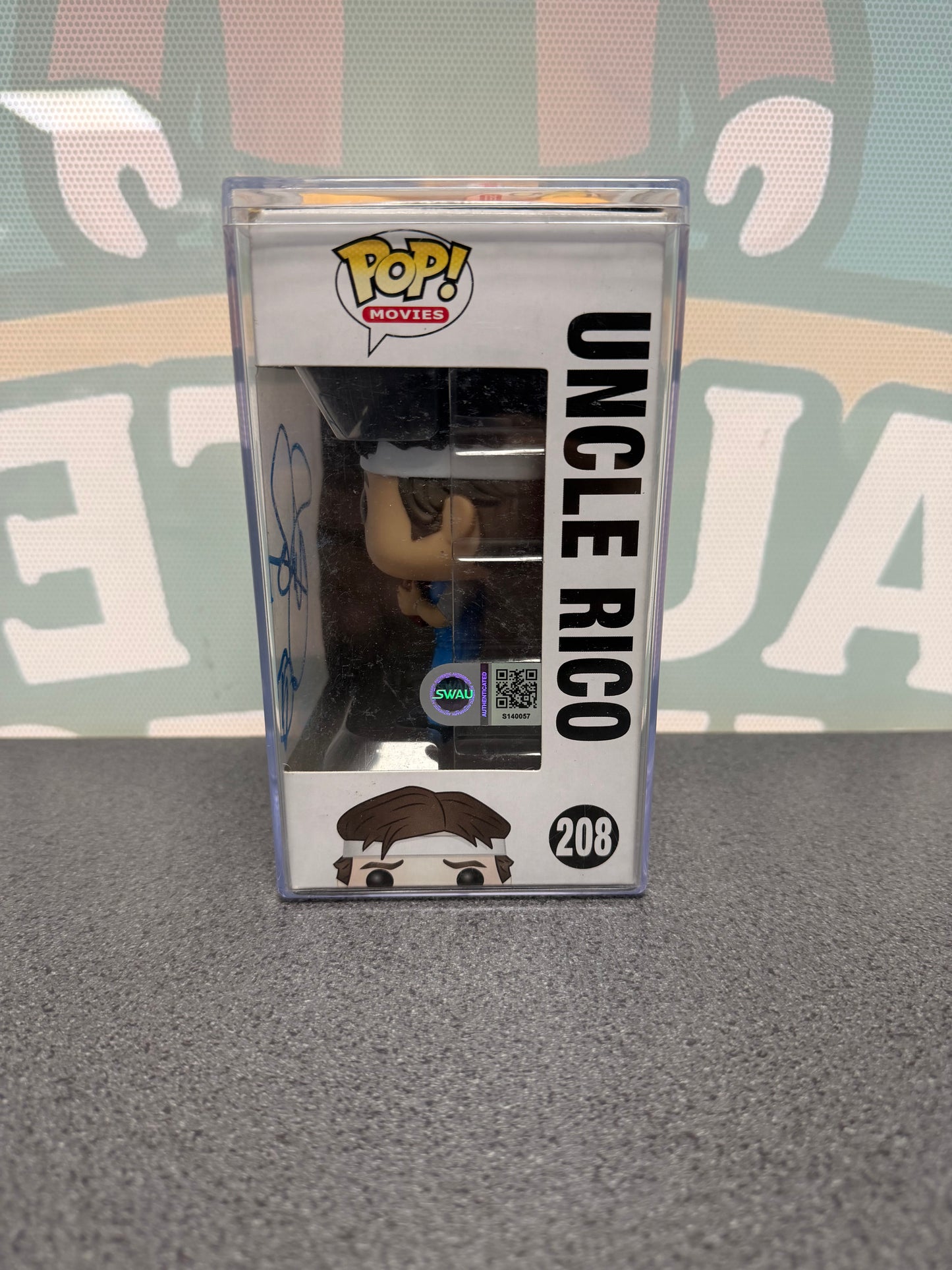 Jon Gries Signed Uncle Rico Funko Pop! #208