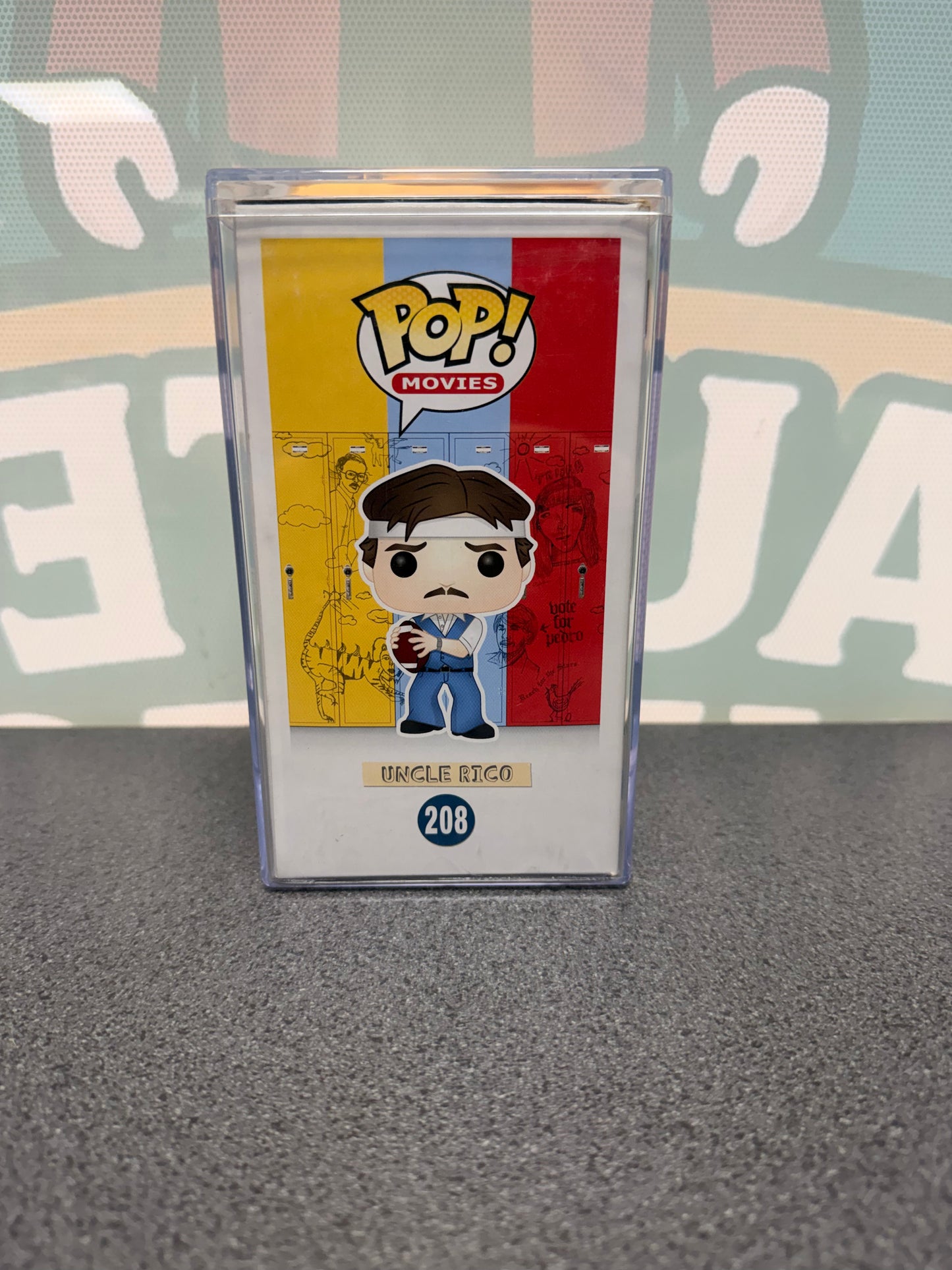 Jon Gries Signed Uncle Rico Funko Pop! #208