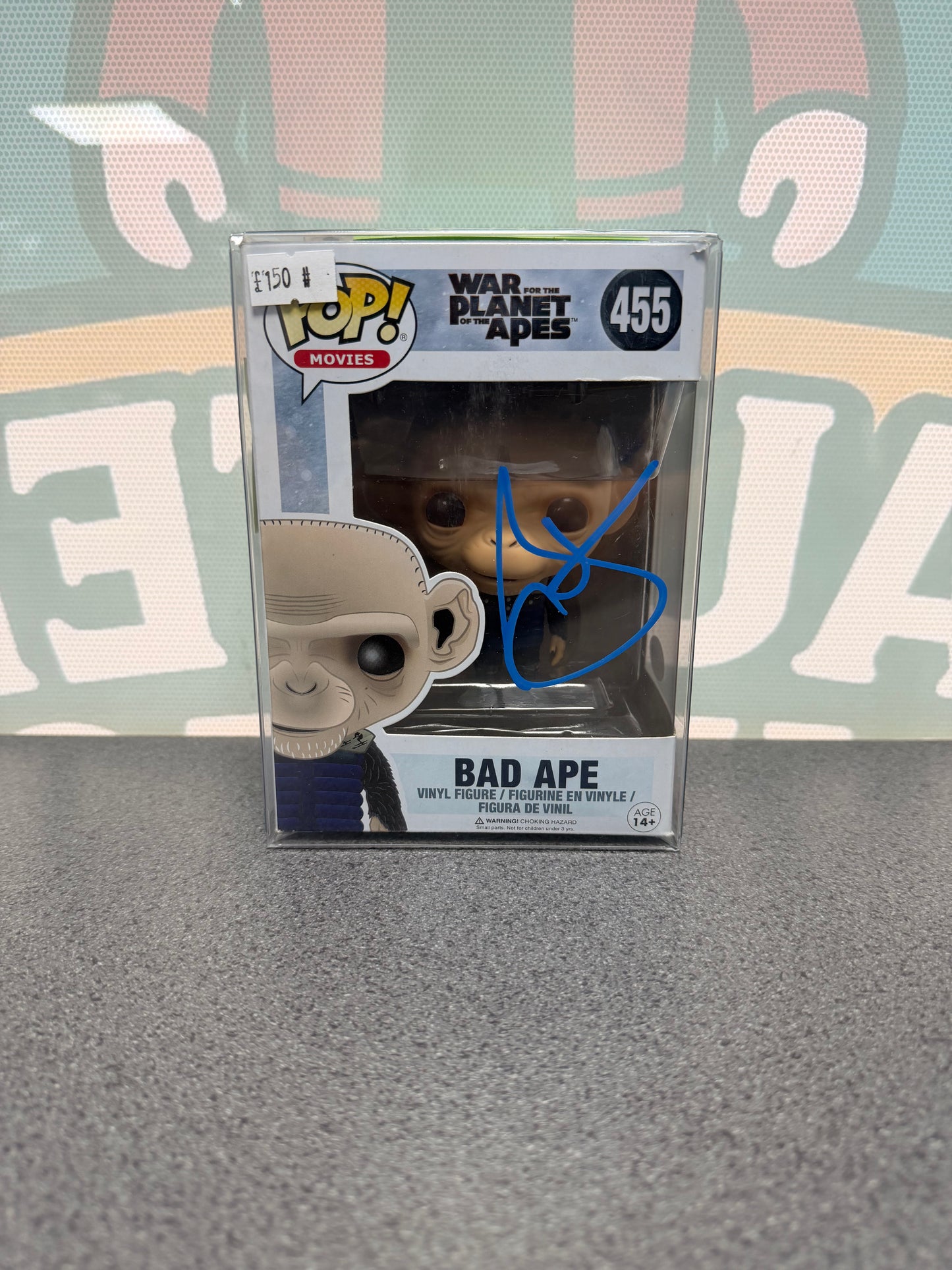 Steve Zahn Signed Bad Ape Funko Pop! #455