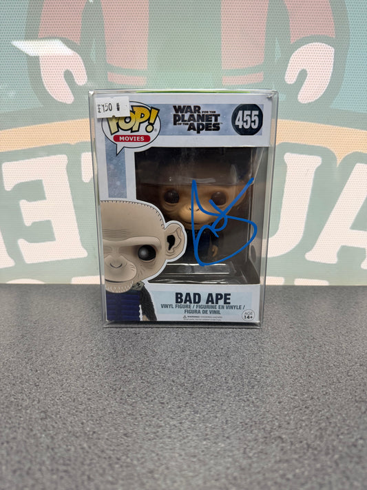 Steve Zahn Signed Bad Ape Funko Pop! #455