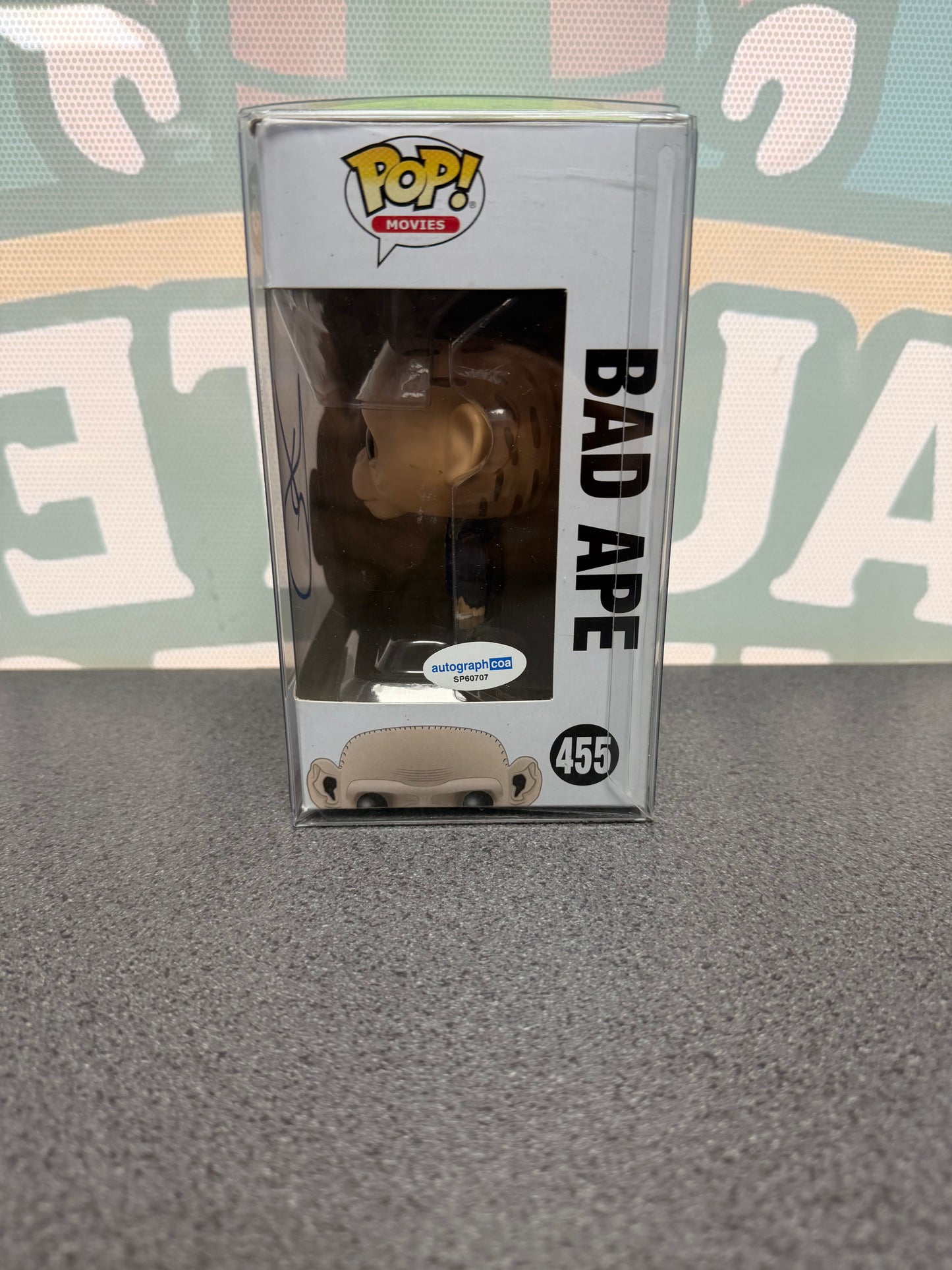 Steve Zahn Signed Bad Ape Funko Pop! #455